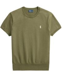 Polo Ralph Lauren - Short-Sleeved Crew-Neck Sweater - Lyst