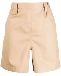 Sofie D'Hoore - Elasticated-Waist Cotton Shorts - Lyst
