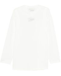 Feng Chen Wang - T-Shirt A Maniche Lunghe - Lyst