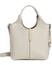 Tod's - Kleine Leren Crossbodytas Met Handgreep - Lyst