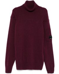 C.P. Company - Pullover Mit Linsen-Detail - Lyst