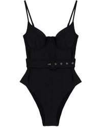 Jonathan Simkhai - Costume Intero Noa Con Cintura - Lyst