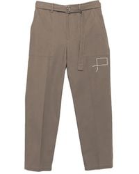 Sacai - Belted Trousers - Lyst