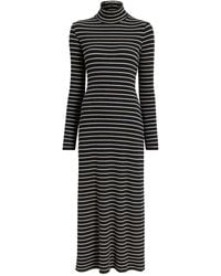 Proenza Schouler - Frances Ribbed Striped Midi Dress - Lyst