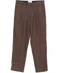 MARSĒM - Pleated-Front Tailored Trousers - Lyst
