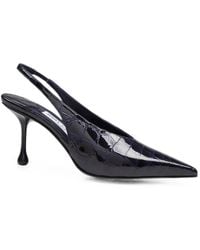 Jimmy Choo - Isa Croc-Effect Slingback Pumps - Lyst