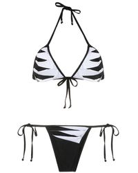 Amir Slama - Bikini Triangular Con Aberturas - Lyst