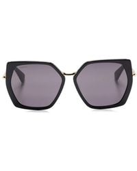 Max Mara Eyewear - Oversize Square-Frame Sunglasses - Lyst