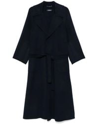Max Mara - Abrigo De Lana Virgen Con Botones - Lyst