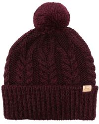 Woolrich - Gorro Con Logo Y Detalle De Pompón - Lyst