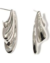 Otiumberg - Statement Wave Earrings - Lyst