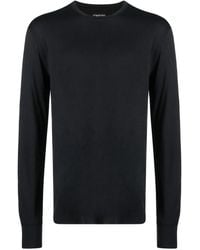 Tom Ford - Round-Neck Long-Sleeve T-Shirt - Lyst