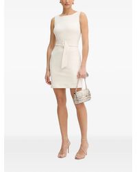 Silvian Heach - Belted Sleeveless Mini Dress - Lyst