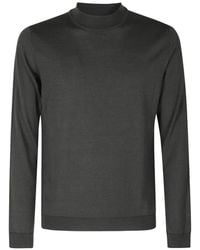 Roberto Collina - Fine-Knit Mock-Neck Sweater - Lyst