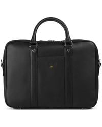 Doucal's - Top-Handle Leather Briefcase - Lyst