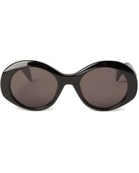 Palm Angels - Doyle Round-Frame Sunglasses - Lyst