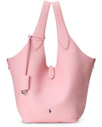 Polo Ralph Lauren - Polo Play Leather Tote Bag - Lyst
