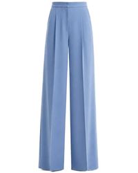 Gemy Maalouf - Pleated Wide-Leg Trousers - Lyst