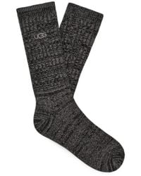 UGG - Trey Rib-Knit Socks - Lyst