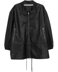 Alexander Wang - Parka Con Cuello Alzado - Lyst