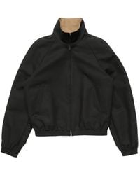 Acne Studios - Embroidered-Logo Zip-Up Jacket - Lyst