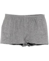 CUDDLEUP - Cashmere Shorts - Lyst