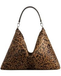 TOTEME - Pony Hair Bevel Shoulder Bag - Lyst