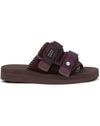 forte_forte - X Suicoke Straps Topstitching Sandals - Lyst