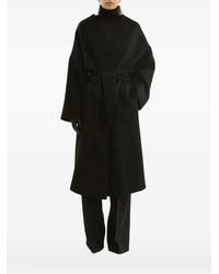 La Collection - Abrigo cruzado con cinturón - Lyst