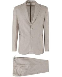 Eleventy - Drawstring-Waist Notched-Lapel Suit - Lyst