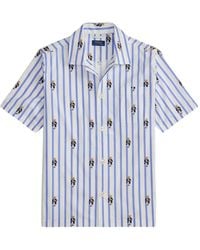 Polo Ralph Lauren - Chemise De Pyjama Polo Bear À Rayures - Lyst