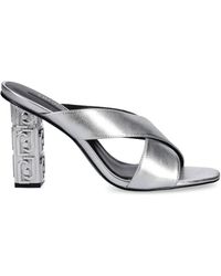 Liu Jo - Sandalias con tacón de 105 mm y logo - Lyst