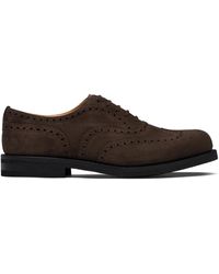 Church's - Chetwynd Suede Oxford Brogues - Lyst