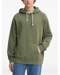 Levi's - Logo-Patch Drawstring Hoodie - Lyst