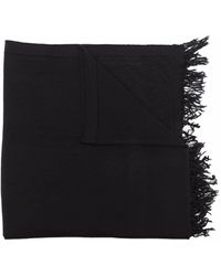 Rick Owens - Fogachine Knitted Blanket Scarf - Lyst