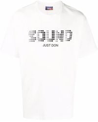 Just Don - Sound-Print Short-Sleeve T-Shirt - Lyst