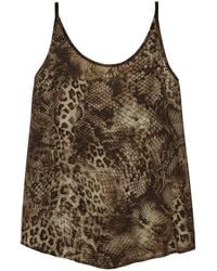 Ba&sh - Blouse Hemlock À Imprimé Animalier - Lyst