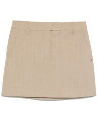 Sportmax - Wool-Blend Mini Skirt - Lyst