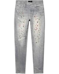 Purple Brand - Jewel-Print Skinny Jeans - Lyst
