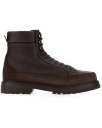 Brunello Cucinelli - Textured Ankle Boots - Lyst