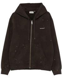 Carhartt - Paint-Splatter Zip-Up Hoodie - Lyst