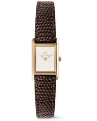 Daniel Wellington - Montre Bound Mini 25 Mm À Effet Peau De Lézard - Lyst