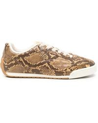 Amiri - Coastline Python-Effect Sneakers - Lyst
