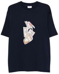 Drole de Monsieur - T-Shirt Rum Labels - Lyst