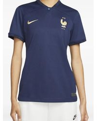 Nike - Fff 22/23 Stadium Home Dri-Fit "Midnight/Metallic" Soccer Jersey - Lyst