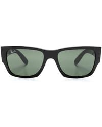 Ray-Ban - Carlos Rectangle-frame Sunglasses - Lyst