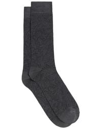 Etro - Leafy Jacquard Socks - Lyst