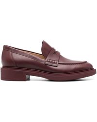 Gianvito Rossi - Harris Penny Loafers - Lyst