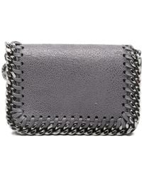 Stella McCartney - Falabella Chain Trim Wallet - Lyst