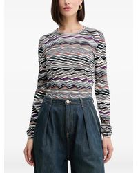 Missoni - Trui Met Gewelfde Afwerking - Lyst